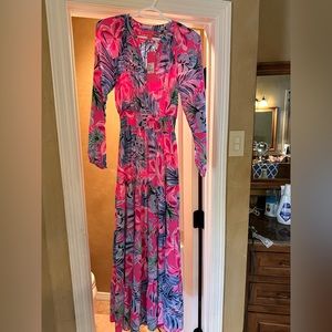 Lilly Pulitzer Pauline Maxi Dress XS NWT